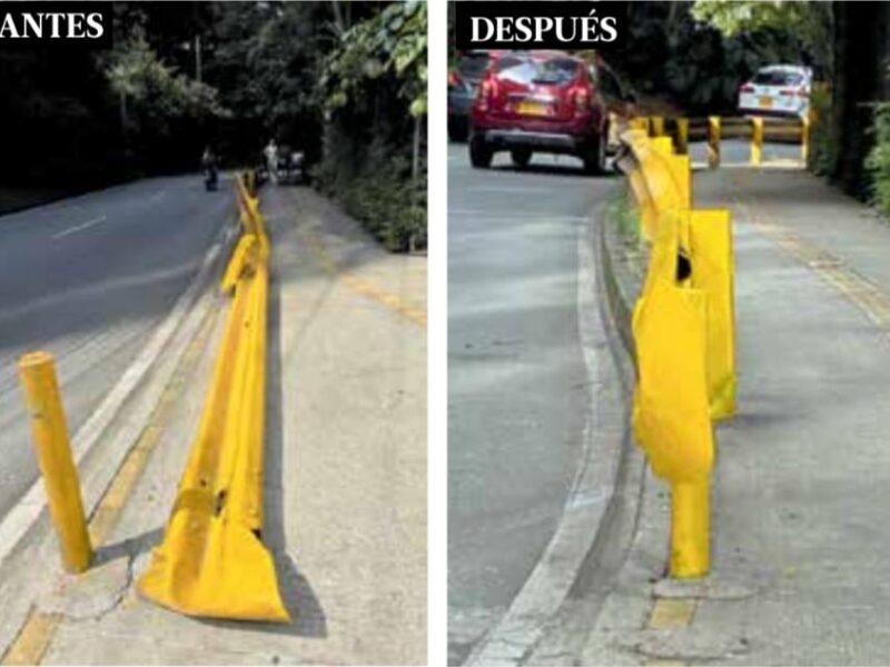 Agradecen reparación de baranda en la Inferior