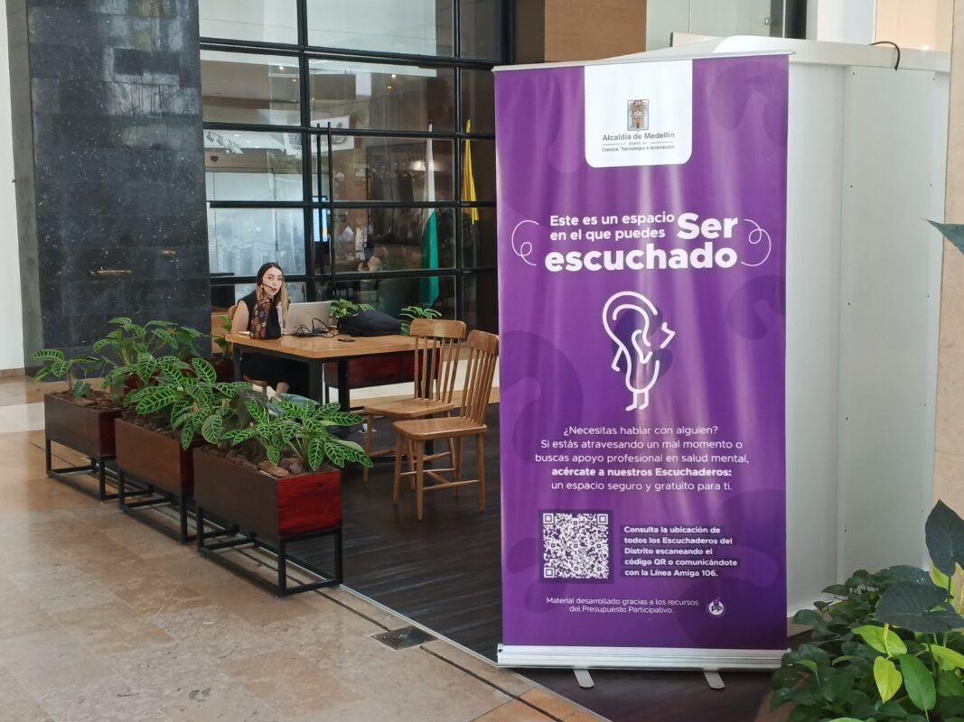 Escuchaderos en El Poblado financiados por Presupuesto Participativo