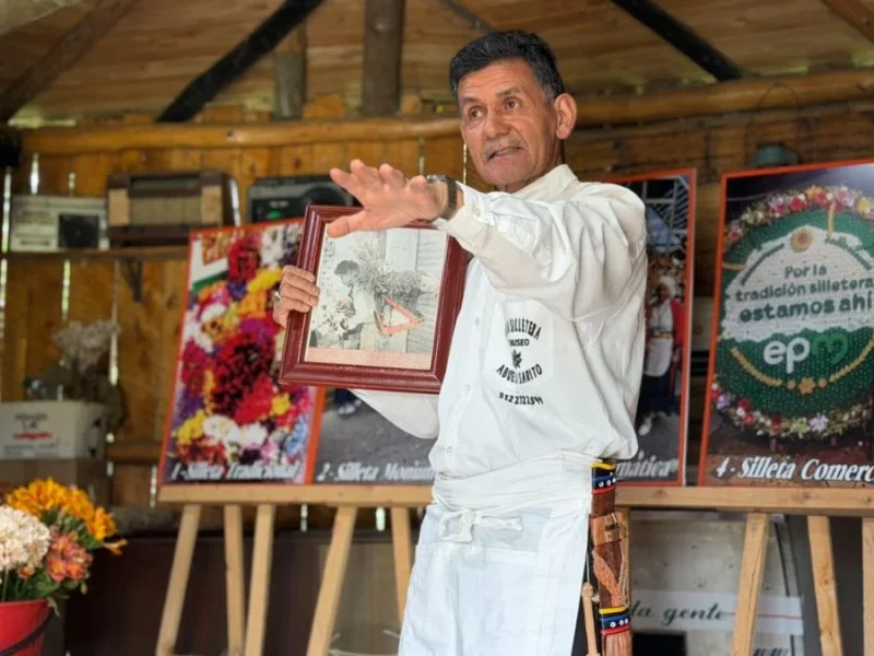 La tierra sostiene la tradición silletera 