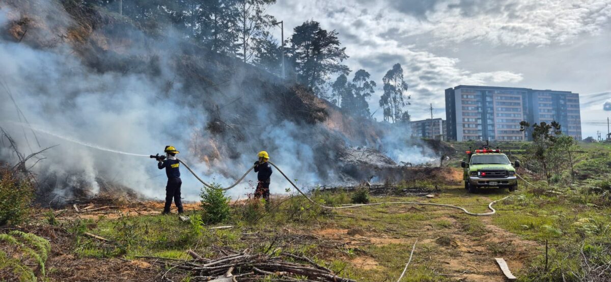 Incendios forestales en Rionegro