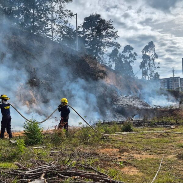 Bomberos de Rionegro emiten alerta por aumento de incendios forestales