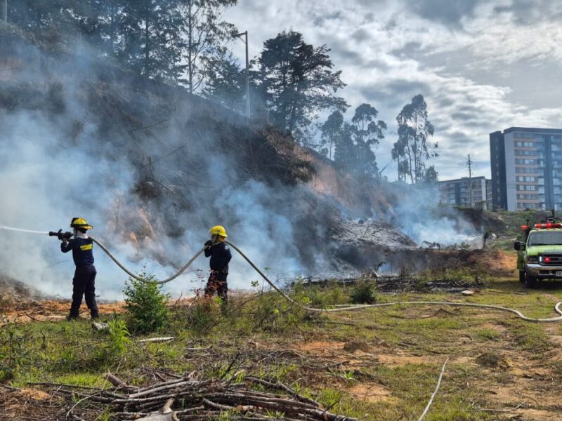 Bomberos de Rionegro emiten alerta por aumento de incendios forestales