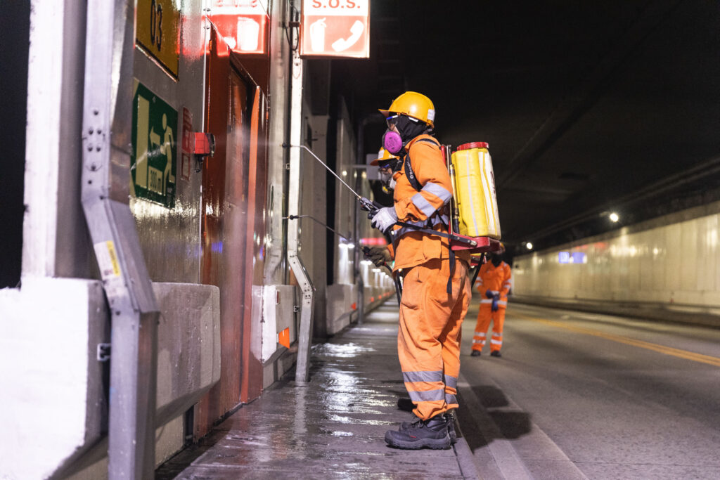 Nuevos cierres nocturnos del Túnel de Oriente