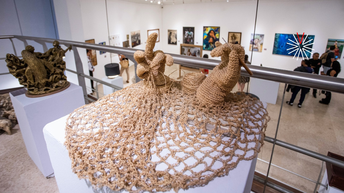 Los saberes tradicionales se exhiben en el Gran Salón BAT de Arte Popular