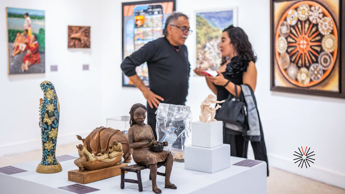 Los saberes tradicionales se exhiben en el Gran Salón BAT de Arte Popular