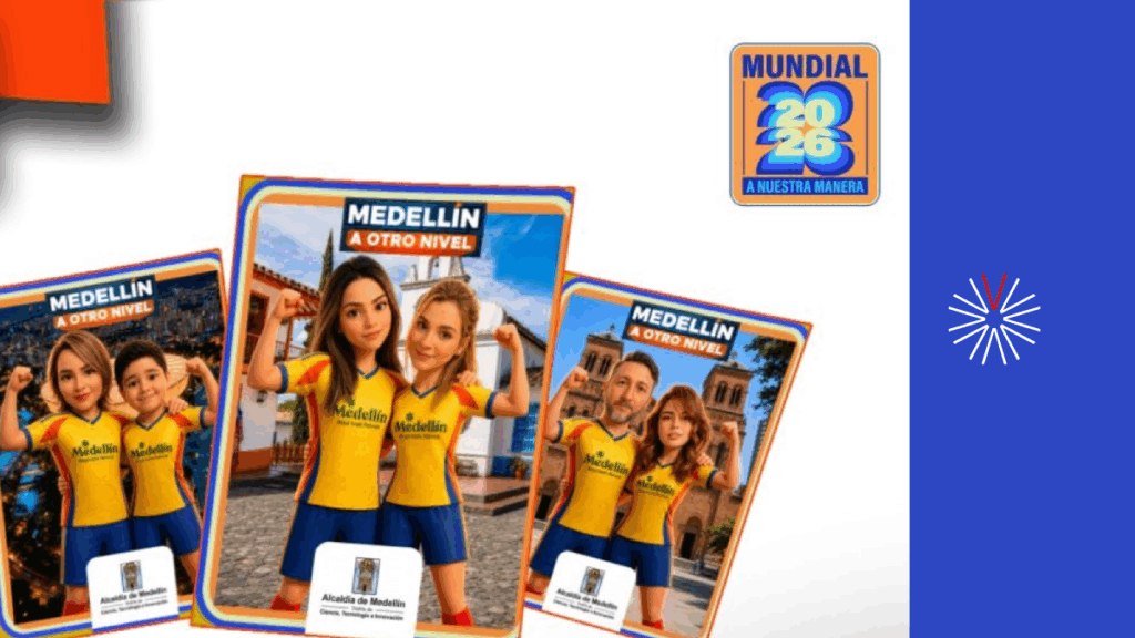 No se quede sin su lámina del Mundial, con Telemedellín