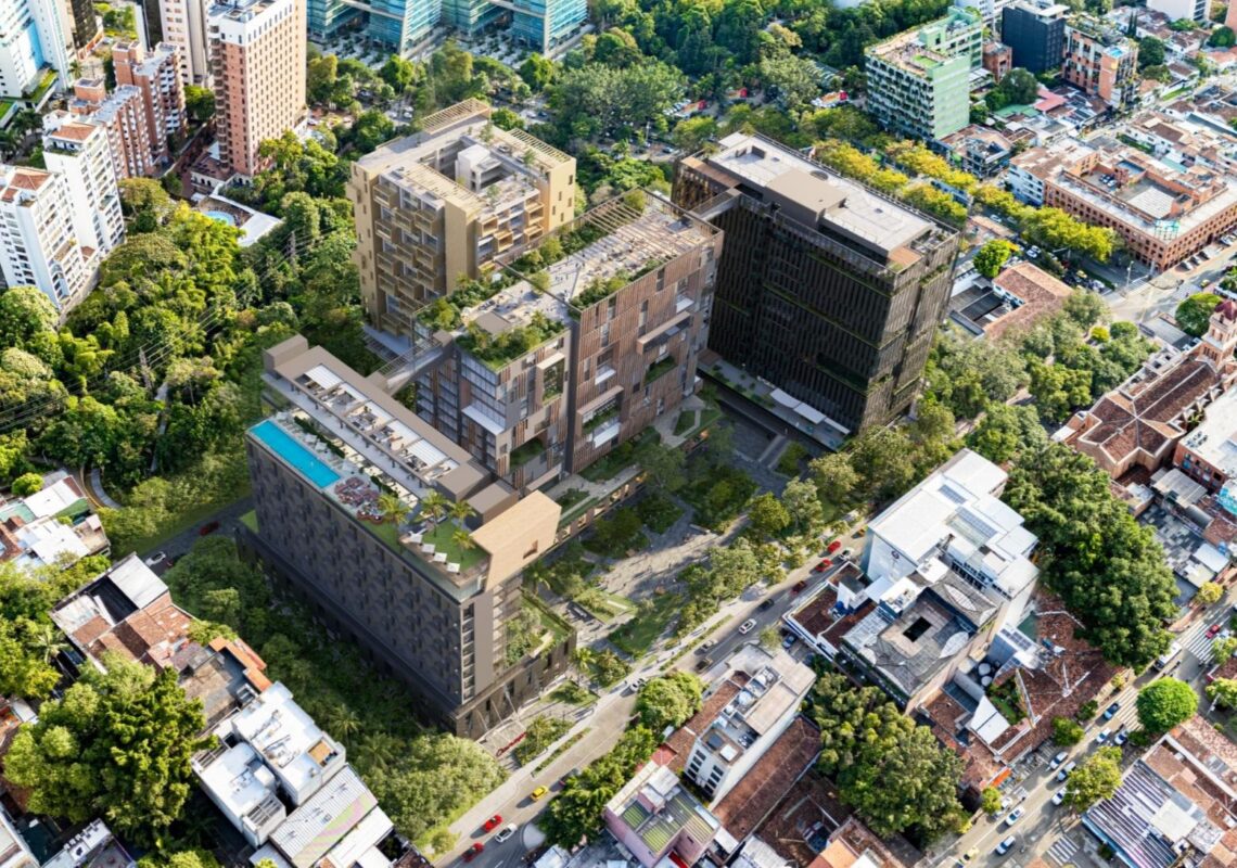 Proyección gráfica de lo que será Distrito Palermo