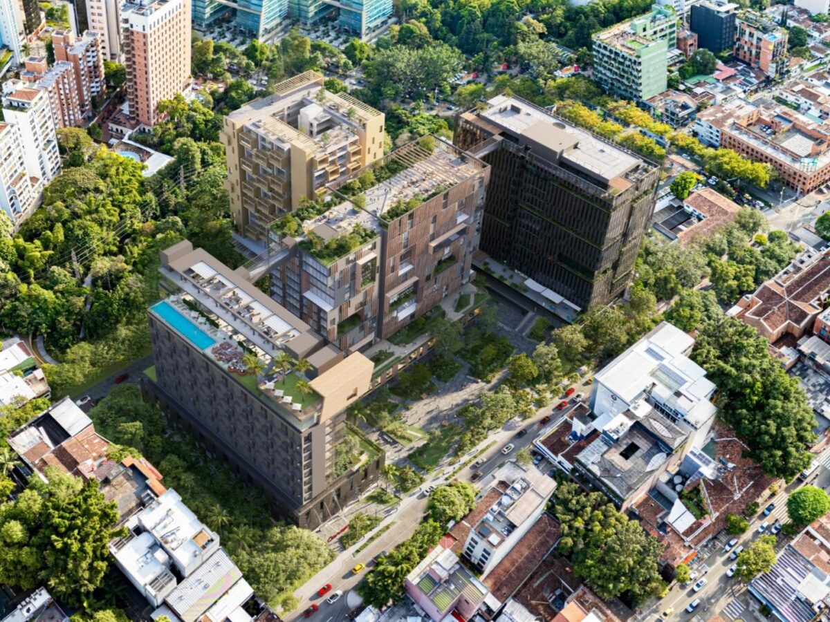 Proyección gráfica de lo que será Distrito Palermo