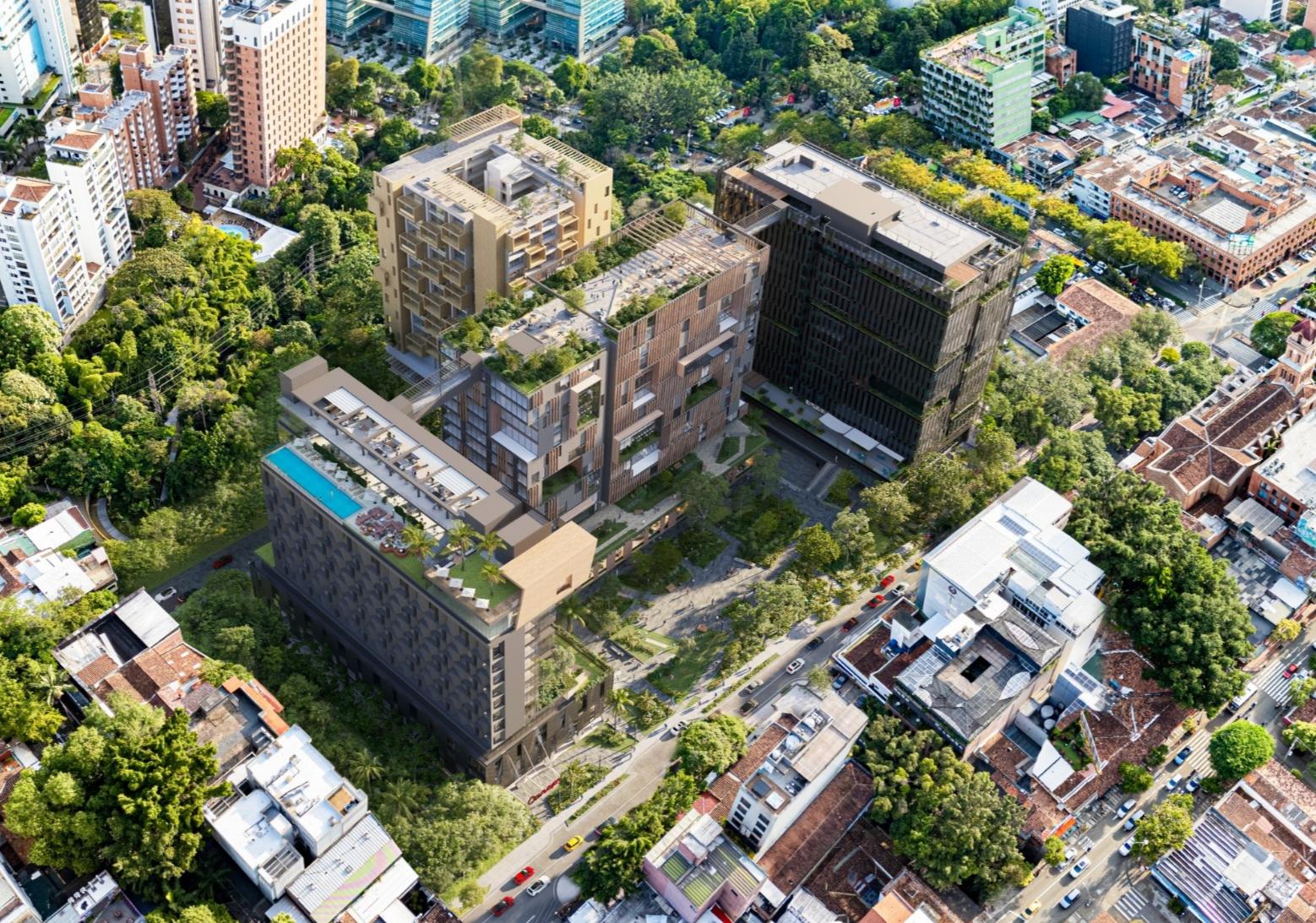 Proyección gráfica de lo que será Distrito Palermo