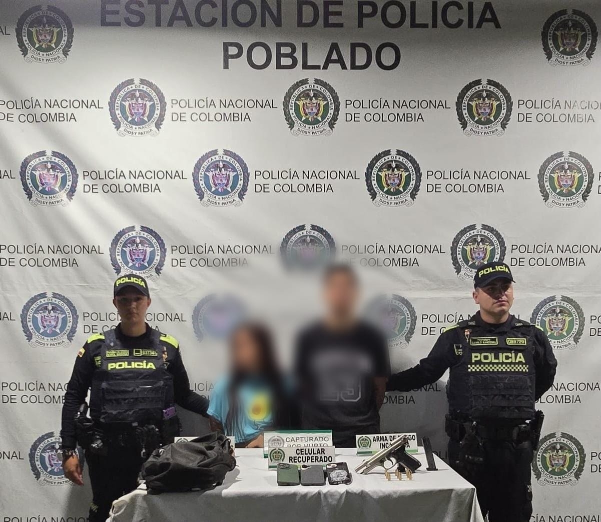 Frustran robo en establecimiento comercial de El Poblado