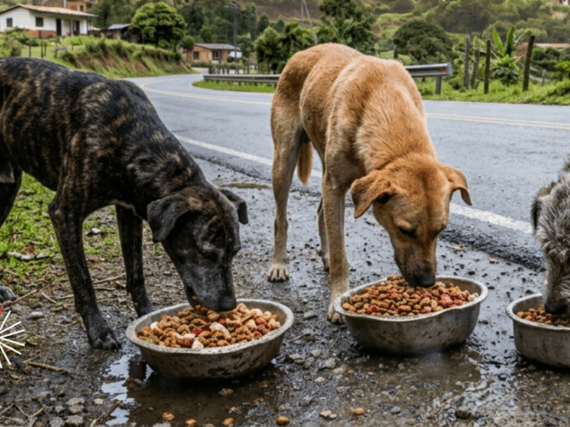 Una ruta solidaria por las mascotas olvidadas en las calles de Colombia