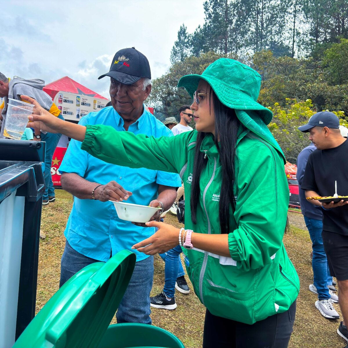 Festival del Sancocho de Santa Elena: 5.8 toneladas de residuos aprovechables