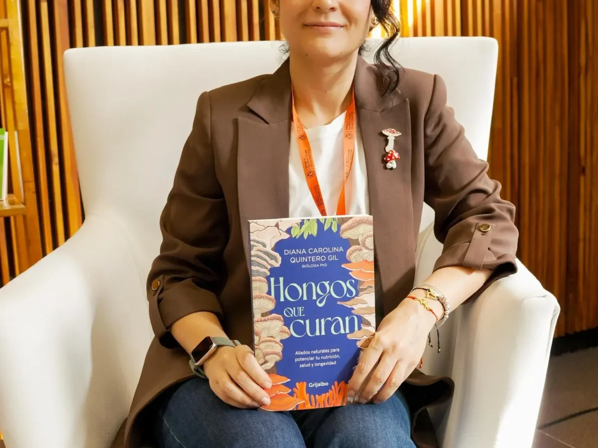 Diana Quintero empezó sus investigaciones sobre hongos funcionales motivada por hechos de salud familiares. Foto: Cortesía.