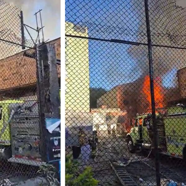Bomberos atienden incendio en sector Manila de El Poblado