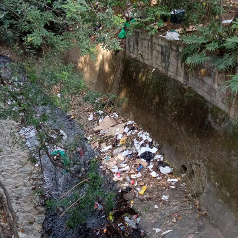 Denuncian presencia de basuras en La Poblada, en el barrio Manila