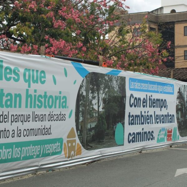Renovación del parque San Antonio de Pereira avanza al 50 %