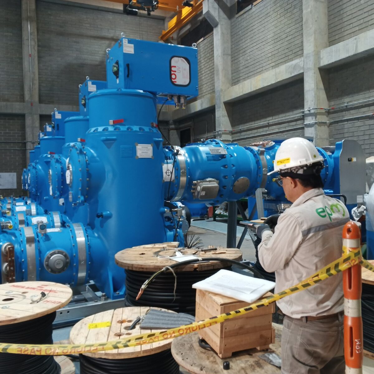 Así va la nueva subestación eléctrica de Industriales