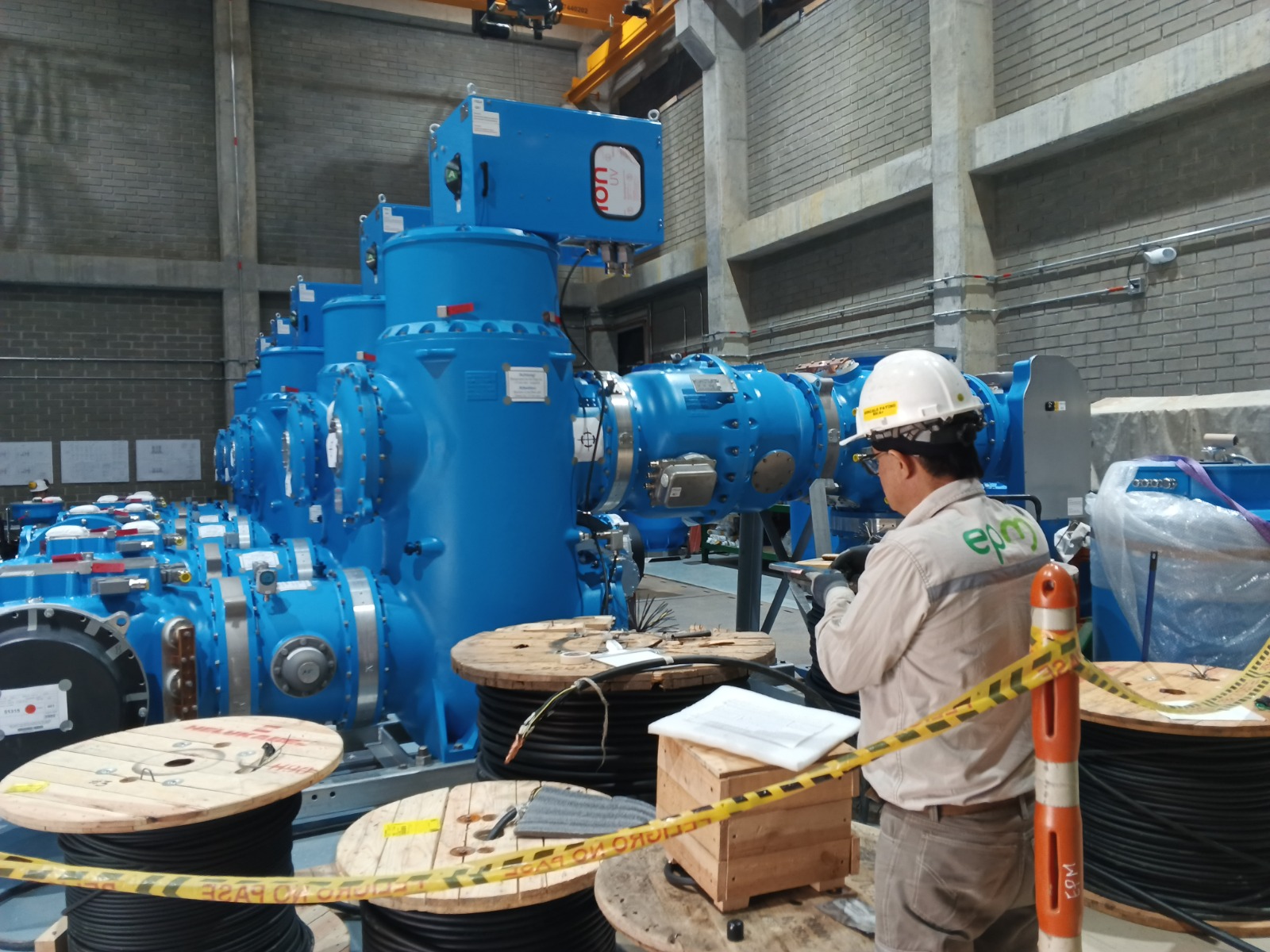 Subestación eléctrica Industriales de EPM