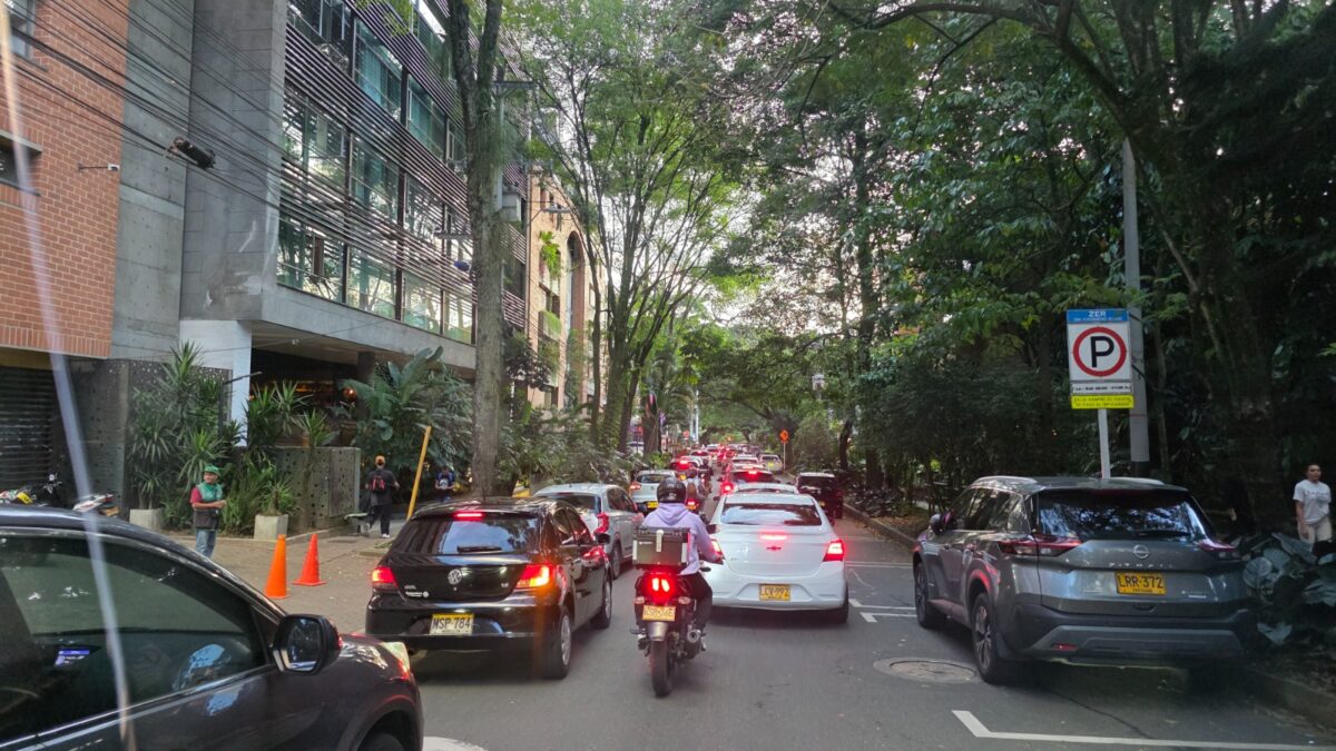 Se quejan por tráfico lento en el sector de Lalinde