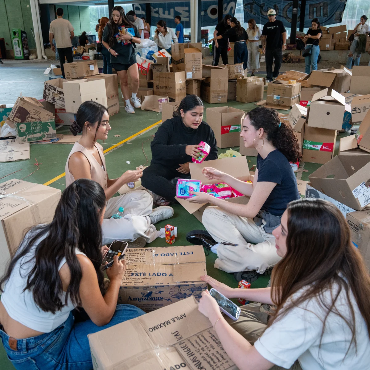 La solidaridad se convierte en acciones desde las universidades