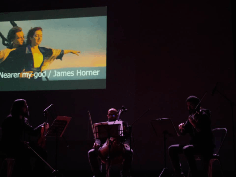 Música cinematográfica, en San Antonio de Pereira
