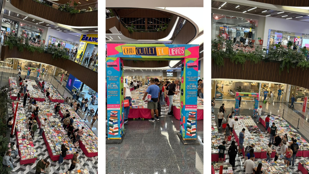 Libros desde $5.000: el Gran Outlet está en Medellín en plena Fiesta del Libro