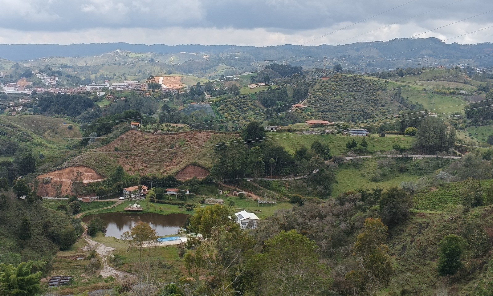 Cierre vía San Vicente Ferrer a El Peñol
