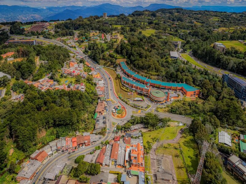 Cambios viales obras intercambio vial Alto de las Palmas