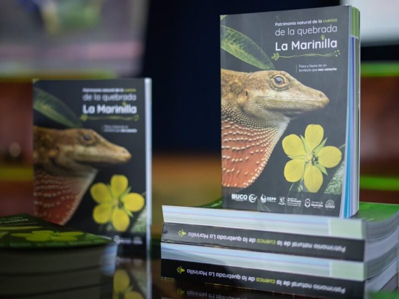 Libro sobre la diversidad de la cuenca de la quebrada La Marinilla 