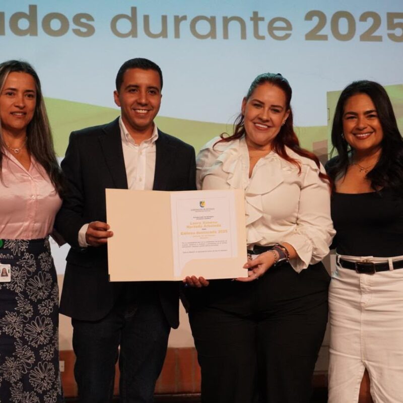 Edilesa de El Poblado recibió reconocimiento de la Gobernación de Antioquia