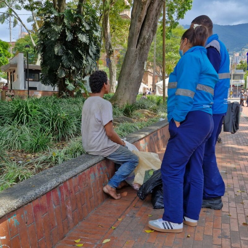 Van 43.170 intervenciones con habitantes de calle en El Poblado