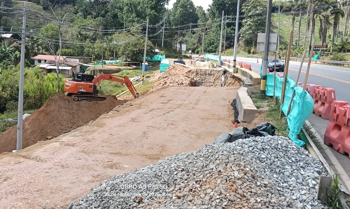 Indeportes Antioquia y obras de la Ciclorruta de Oriente