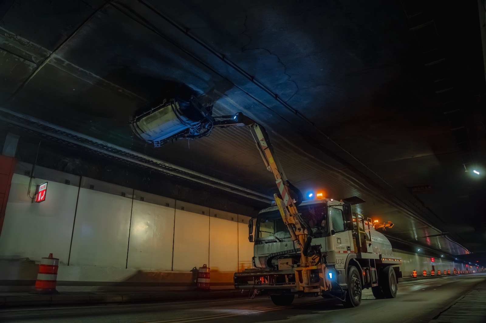 Trabajos de mantenimiento del Túnel de Oriente y cierres nocturnos