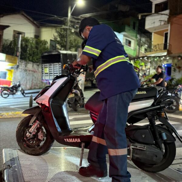 Por Halloween se prohíbe tránsito de motos con parrillero en Rionegro