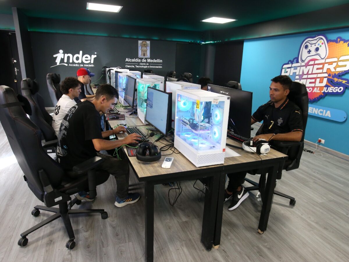En el parque Providencia arrancó primera sala gamer pública de El Poblado