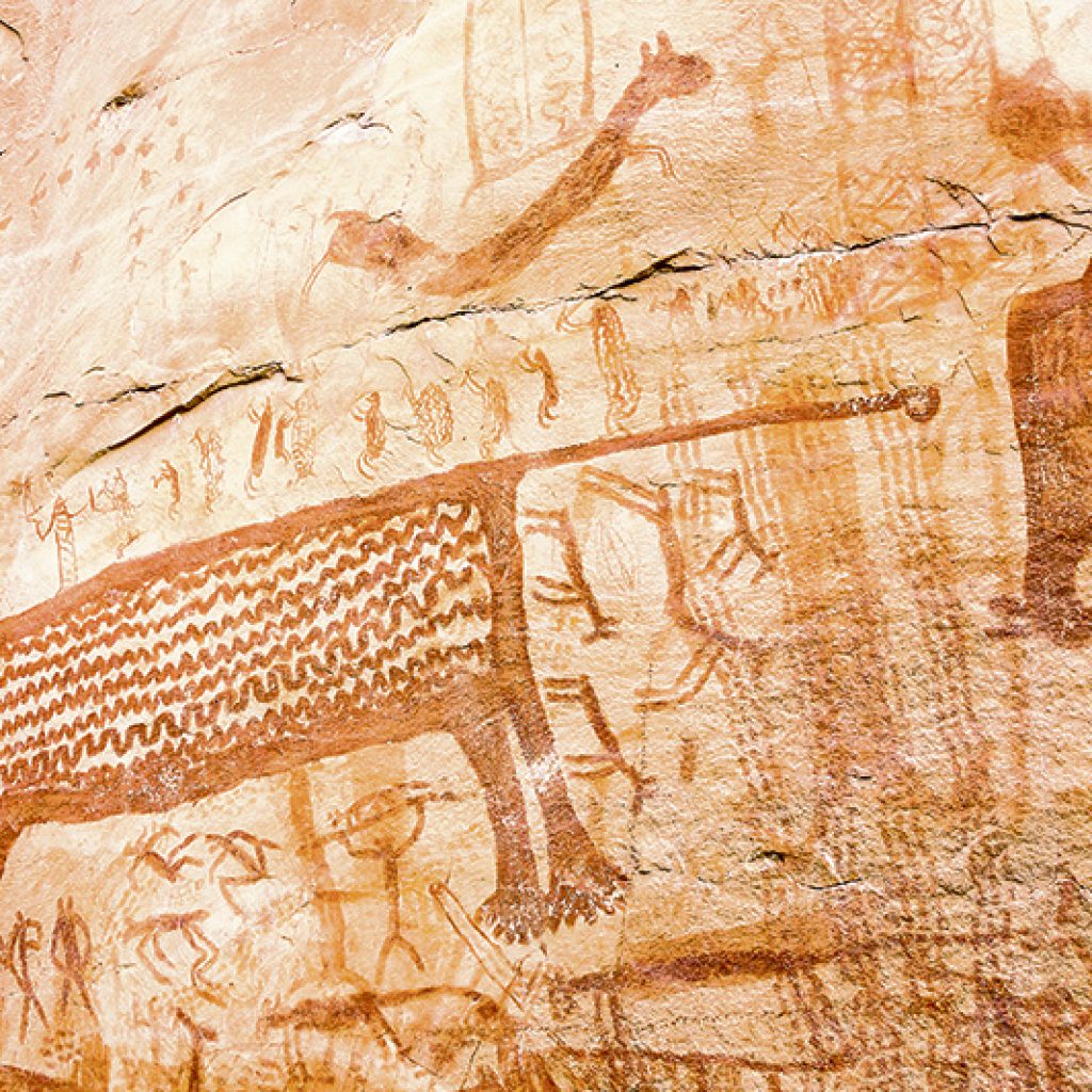 Chiribiquete, las pinturas de la maloca del jaguar