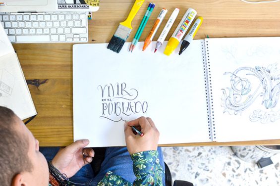 El lettering: El arte de escribir bonito - Vivir en El Poblado