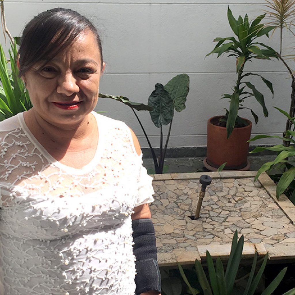 Gloria Cárdenas - trasplante de riñón.
