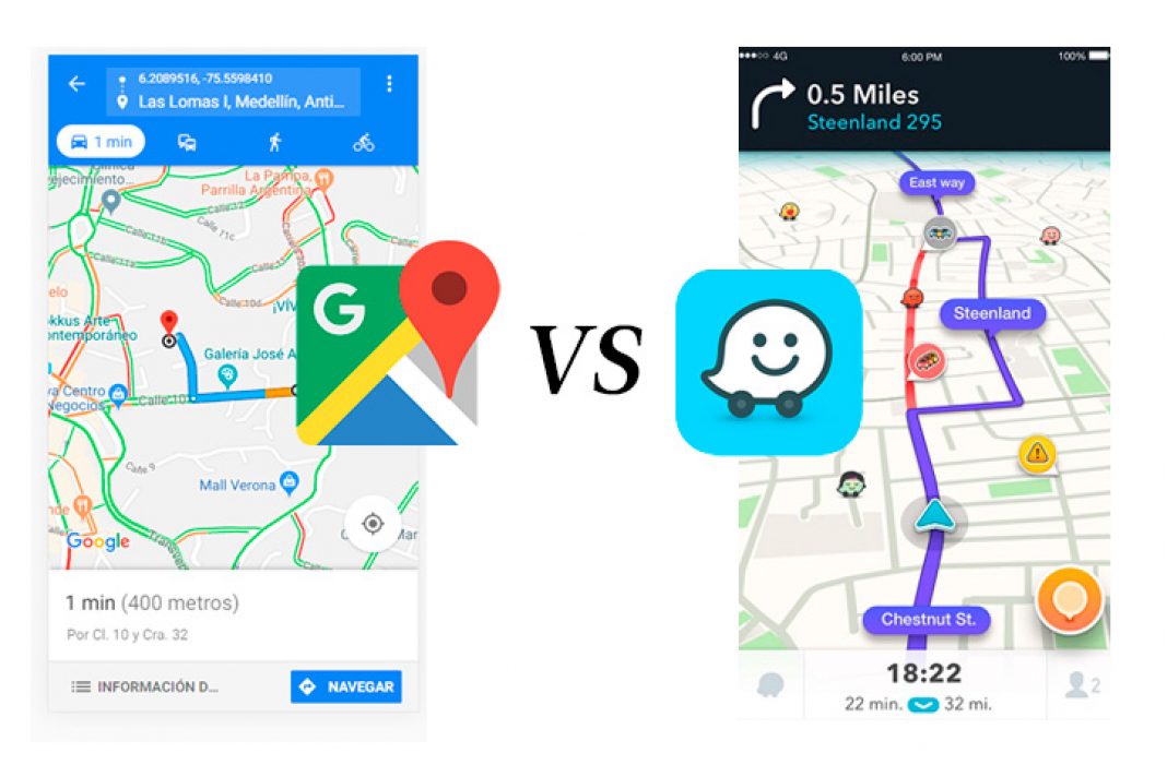 Google Maps vs Waze ¿cuál lo guía mejor? Vivir en El Poblado