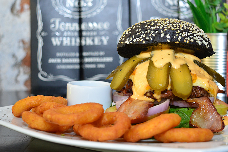 Hamburguesa Black Jack