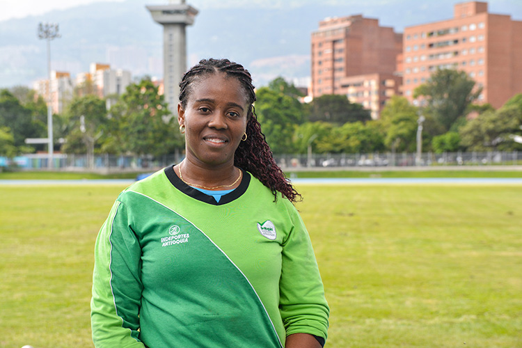 Eli Johanna Moreno, del Politécnico Jaime Isaza Cadavid