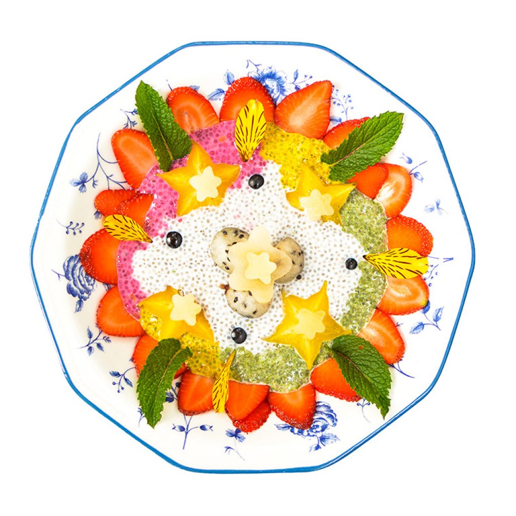 Mandala con yacón