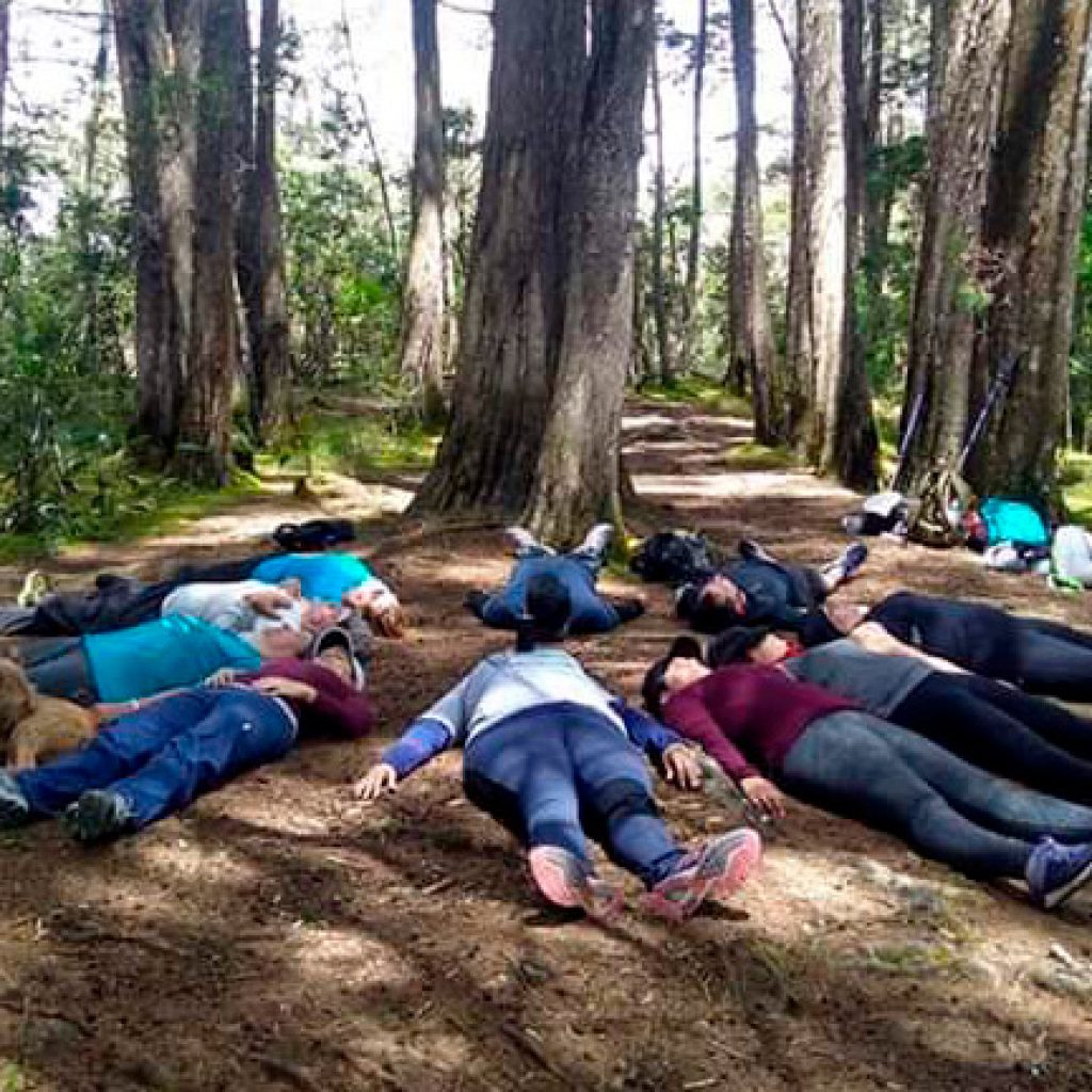 La meditación en movimiento es una técnica milenaria, pero poco difundida. Jordí Duque y Daniel Cardona la experimentan hace cuatro años con grupos de caminantes en el país.