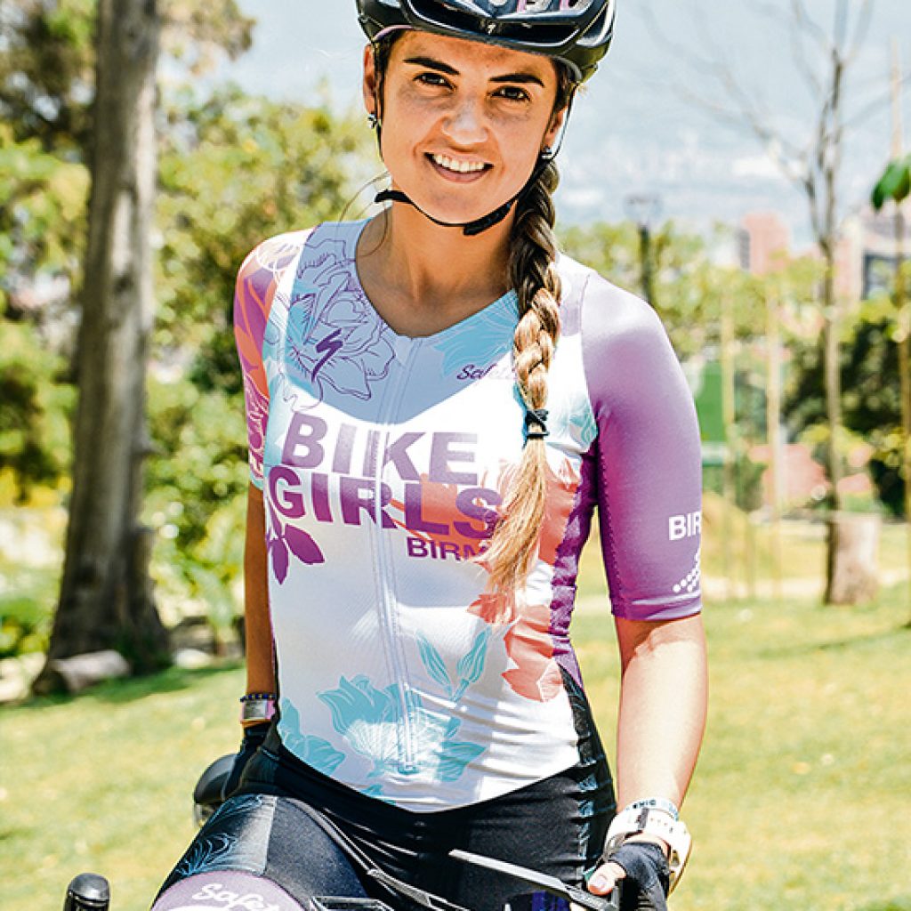 Mónica es el corazón de las Bike Girls