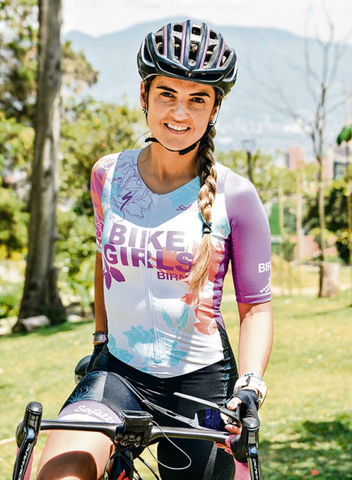 Mónica es el corazón de las Bike Girls