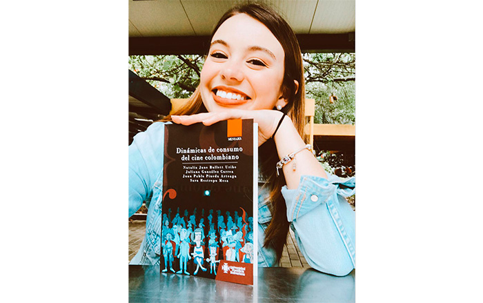 Natalia Bullett lanza libro sobre cine colombiano