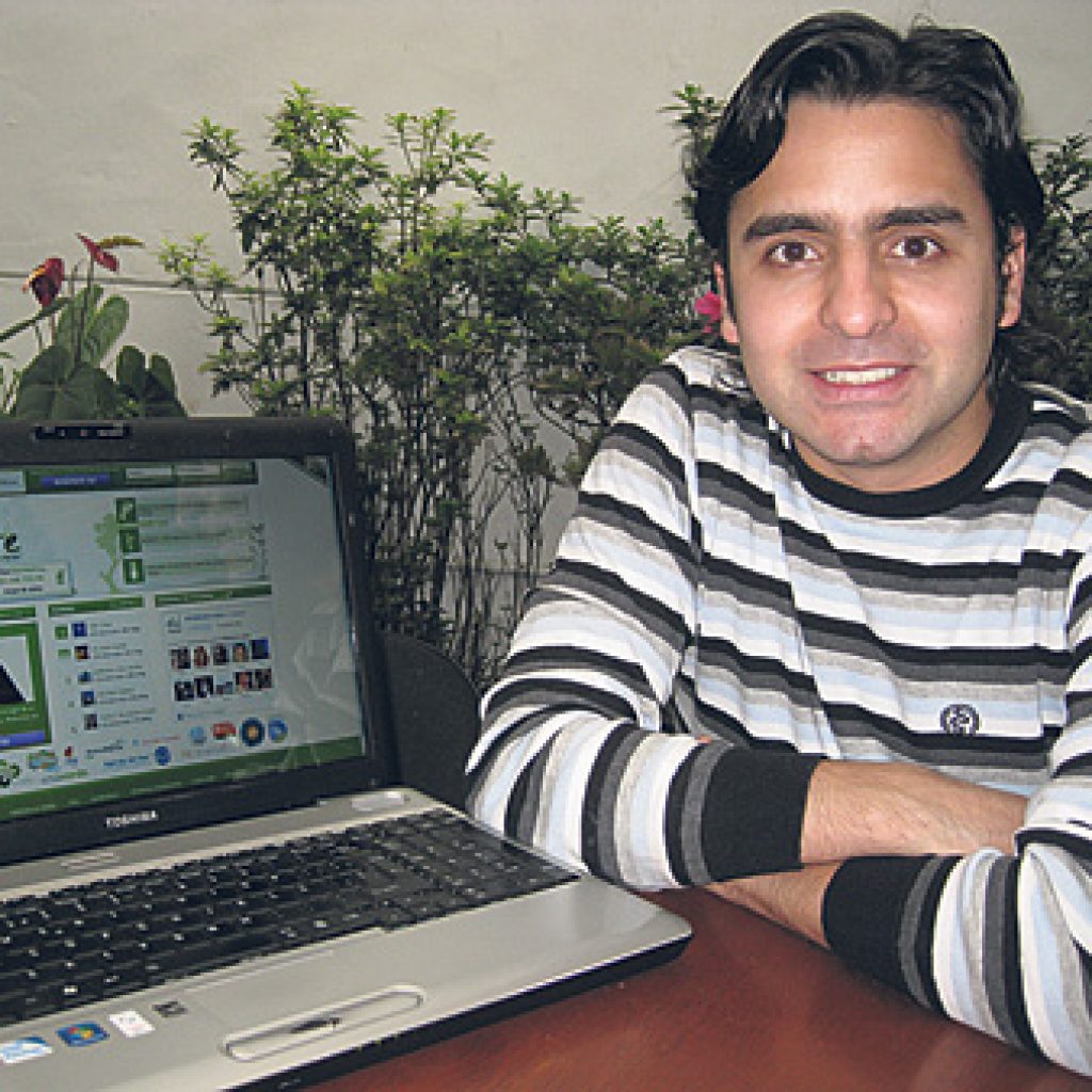 Sebastián Bustamante, director general de Verdeate.com