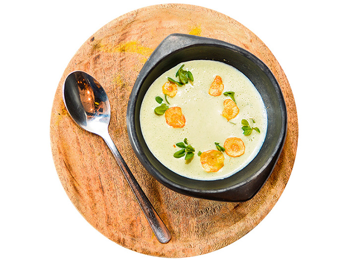Sopa de palmito
