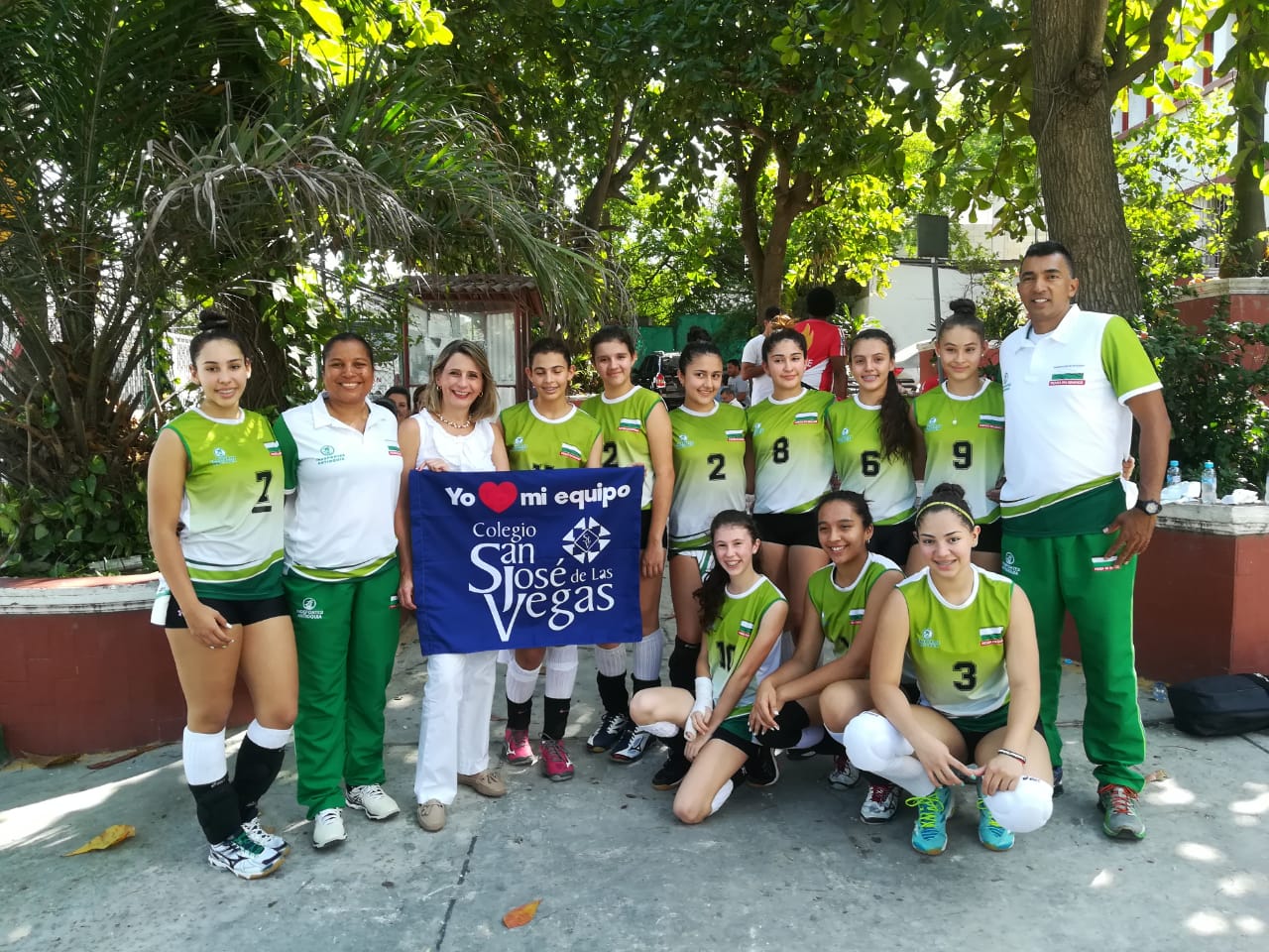 San José de Las Vegas en Intercolegiados Nacionales (Foto Cortesía San José de Las Vegas)
