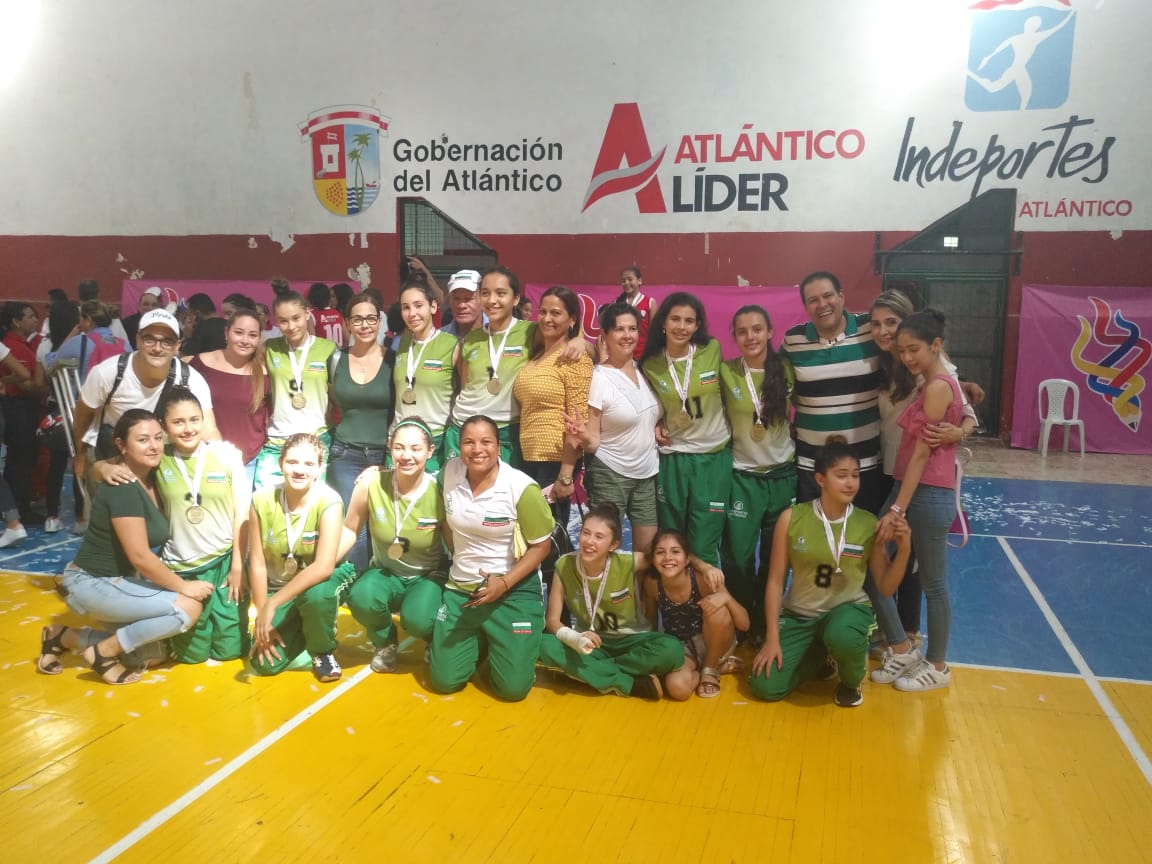 San José de Las Vegas, campeón nacional Intercolegiado prejuvneil de voleibol (Foto Colegio San José de Las Vegas)